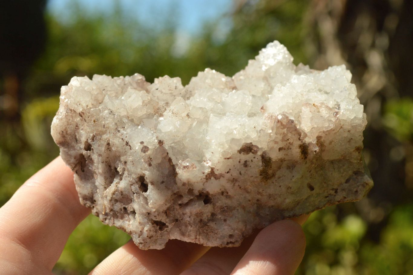 Natural Hollow "Snow Finger" Quartz Crystal Formations (New) x 6 From Albert's Mountain, Lesotho - TopRock