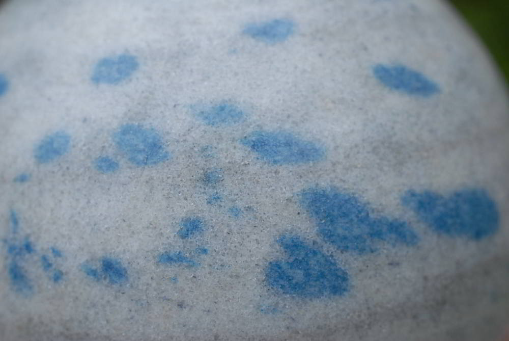 Polished Blue Spotted Spinel Hearts & Spheres x 4 From Madagascar - TopRock