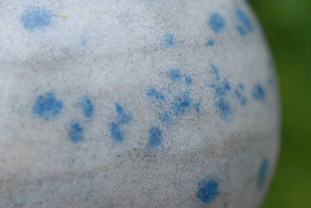 Polished Blue Spotted Spinel Hearts & Spheres x 4 From Madagascar - TopRock