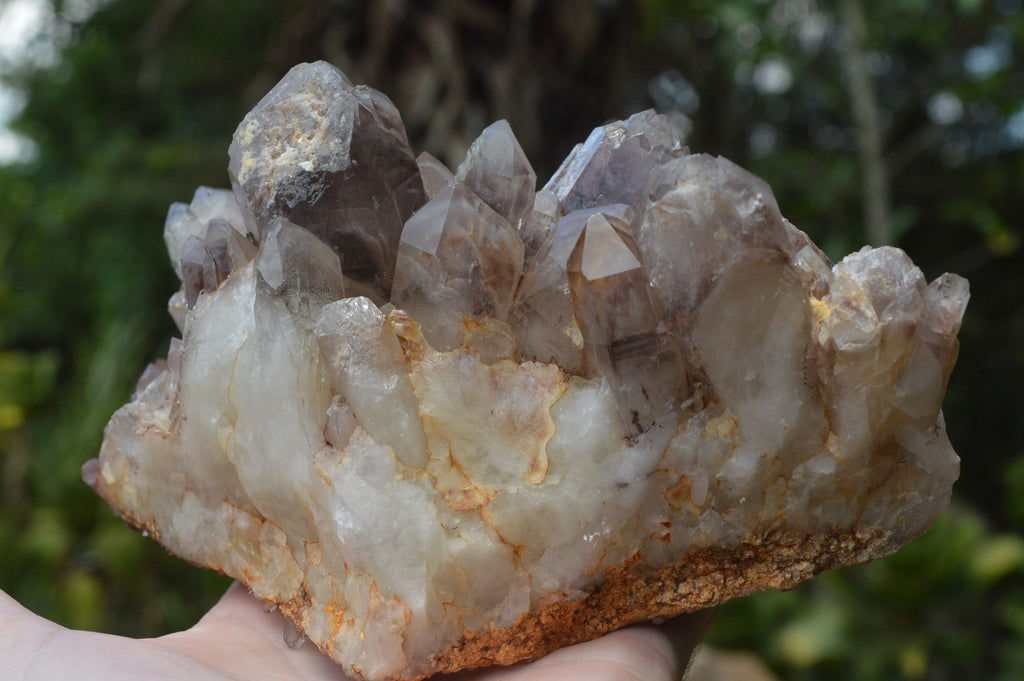 Natural Red Hematoid Quartz Clusters x 2 From Karoi, Zimbabwe - TopRock