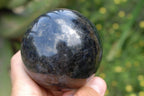 Polished Iolite Water Sapphire Spheres x 3 From Madagascar - TopRock