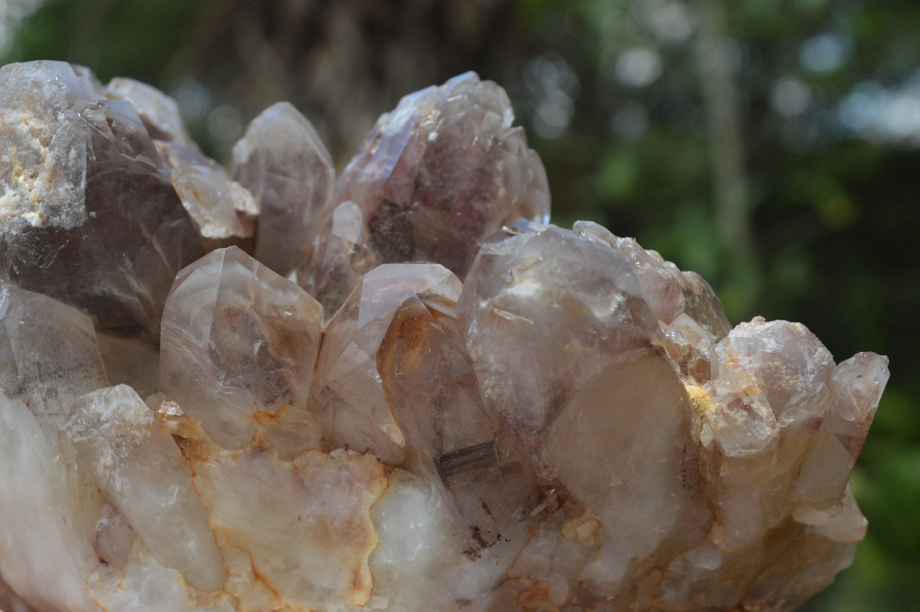Natural Red Hematoid Quartz Clusters x 2 From Karoi, Zimbabwe - TopRock
