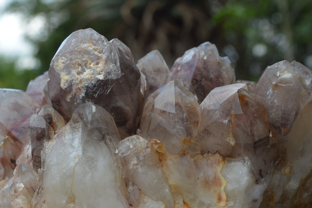 Natural Red Hematoid Quartz Clusters x 2 From Karoi, Zimbabwe - TopRock
