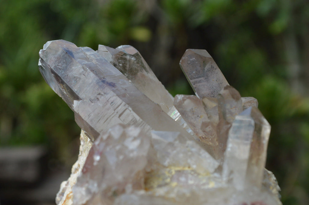 Natural Red Hematoid Quartz Clusters x 2 From Karoi, Zimbabwe - TopRock