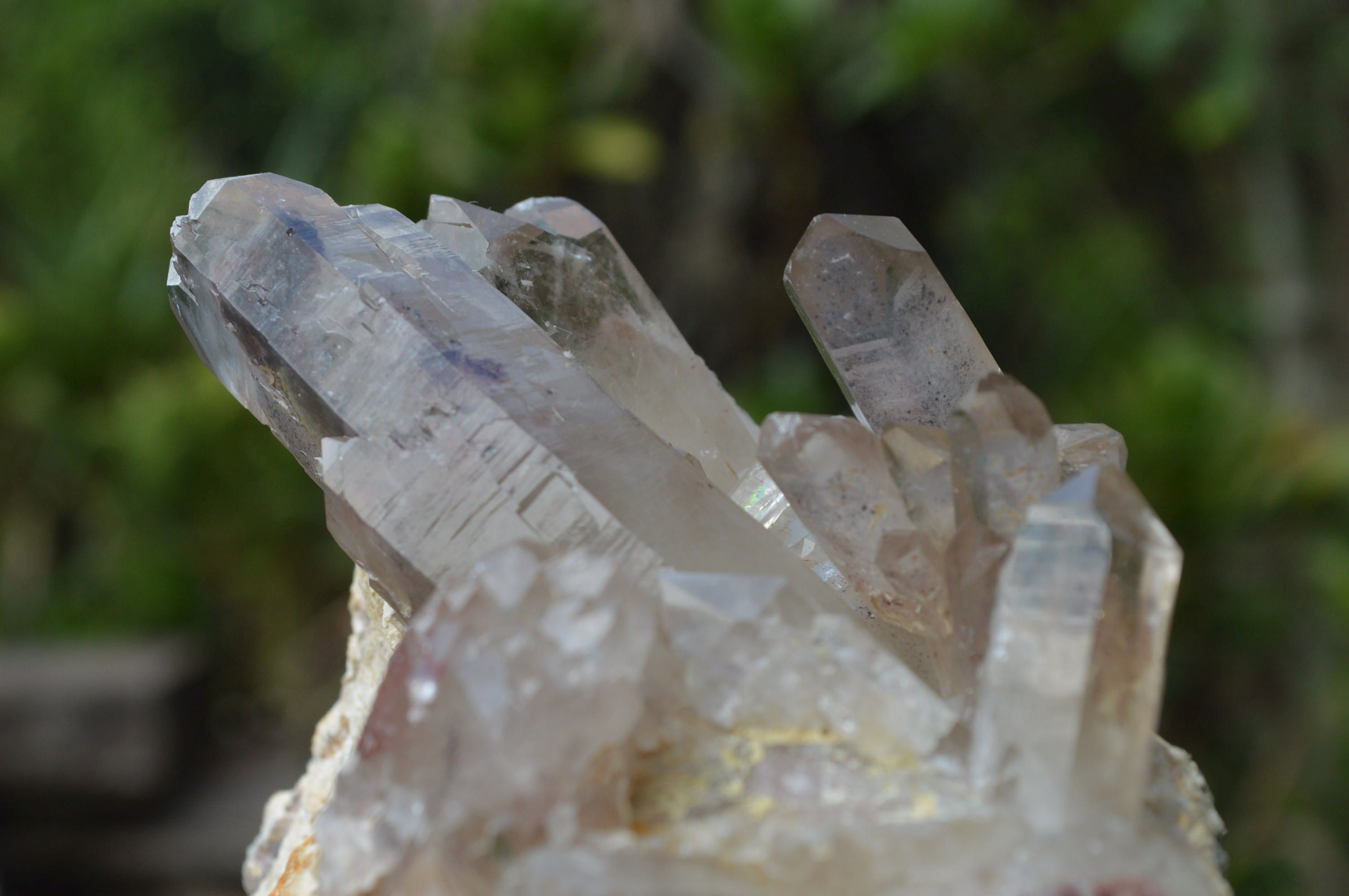 Natural Red Hematoid Quartz Clusters x 2 From Karoi, Zimbabwe - TopRock