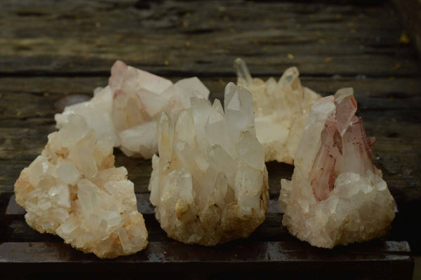 Natural Mixed Malagasy Quartz Clusters x 25 From Madagascar - TopRock