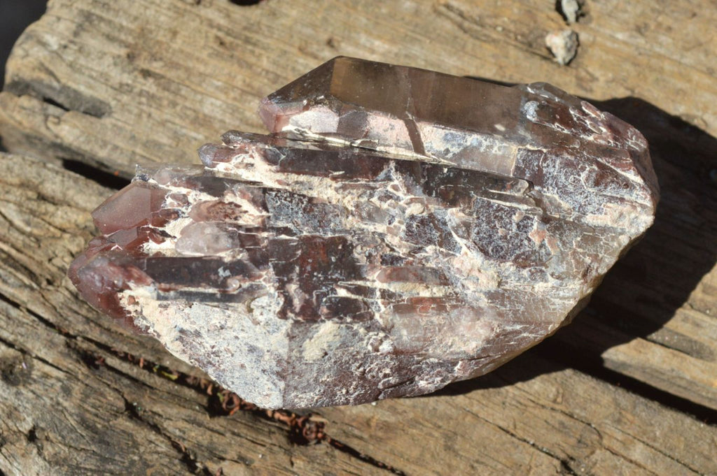 Natural Red Hematoid Quartz Crystals/Clusters x 14 From Zimbabwe - TopRock