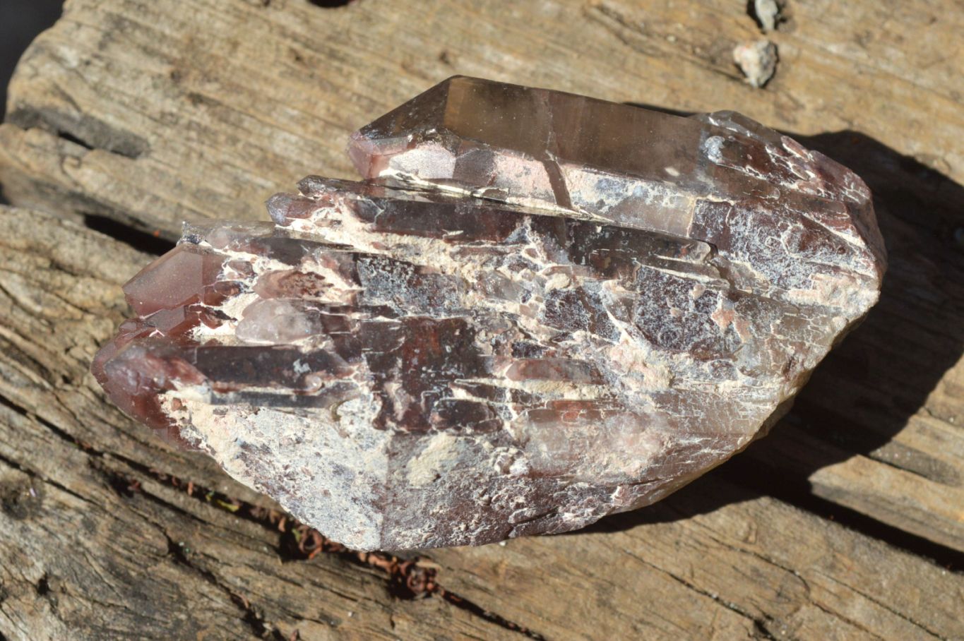 Natural Red Hematoid Quartz Crystals/Clusters x 14 From Zimbabwe - TopRock