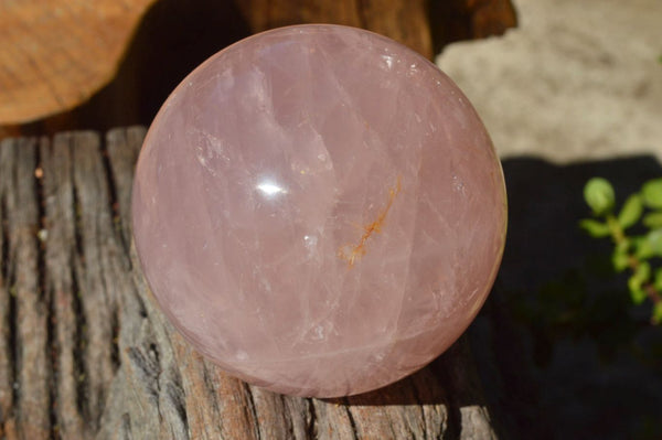 Polished Selected Variable Gemmy Pink Rose Quartz Spheres x 4 From Ambatondrazaka, Madagascar - TopRock