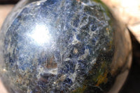 Polished Blue Water Sapphire Iolite Spheres x 3 From Madagascar - TopRock