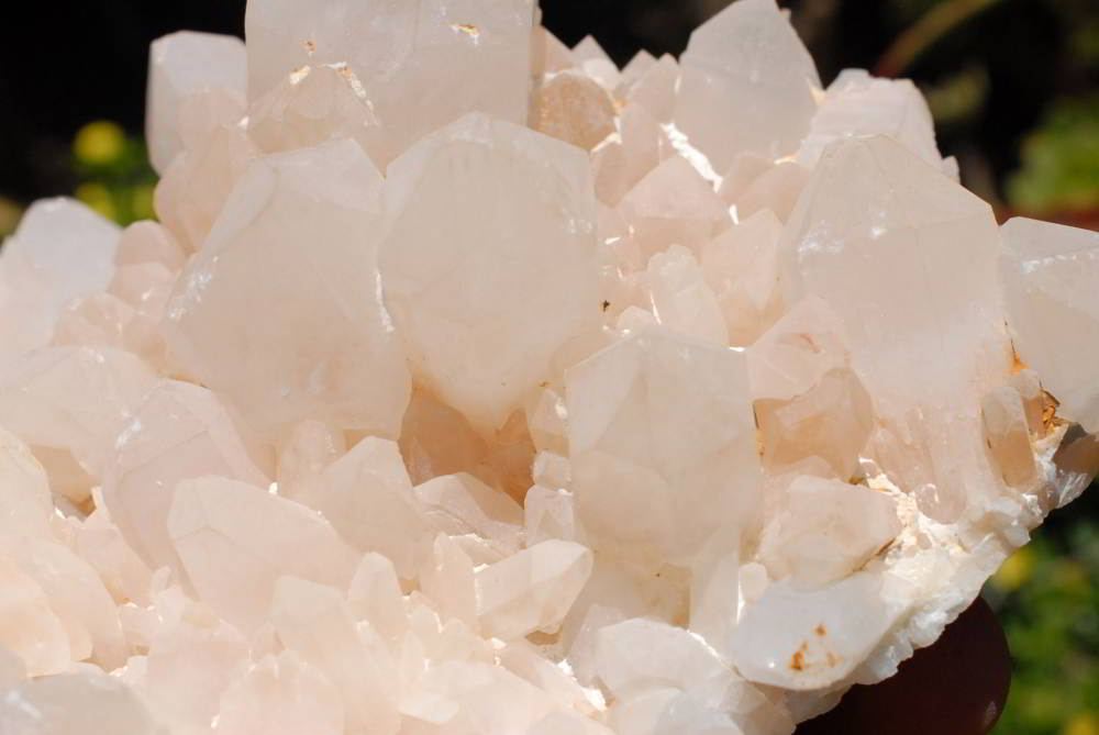 Natural Mixed Quartz Clusters x 4 From Madagascar - TopRock