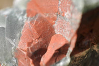 Natural Bloodstone Cobbed Specimens x 5 From Swaziland - TopRock