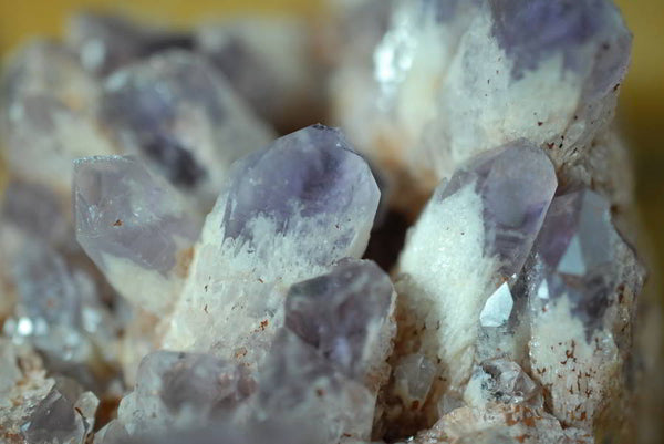 Natural Sugar Amethyst Quartz Clusters x 3 From Solwezi, Zambia - TopRock