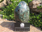 Polished Emeralds In Matrix Standing Free Form x 1 From Sandawana, Zimbabwe - TopRock
