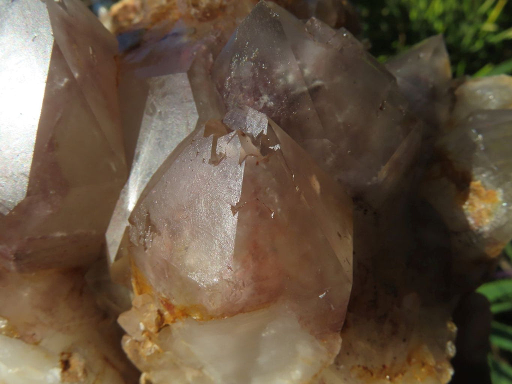 Natural Hematoid Quartz Crystal Cluster x 1 From Zimbabwe - TopRock