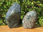 Polished Emeralds In Matrix Free Forms x 2 From Zimbabwe - TopRock