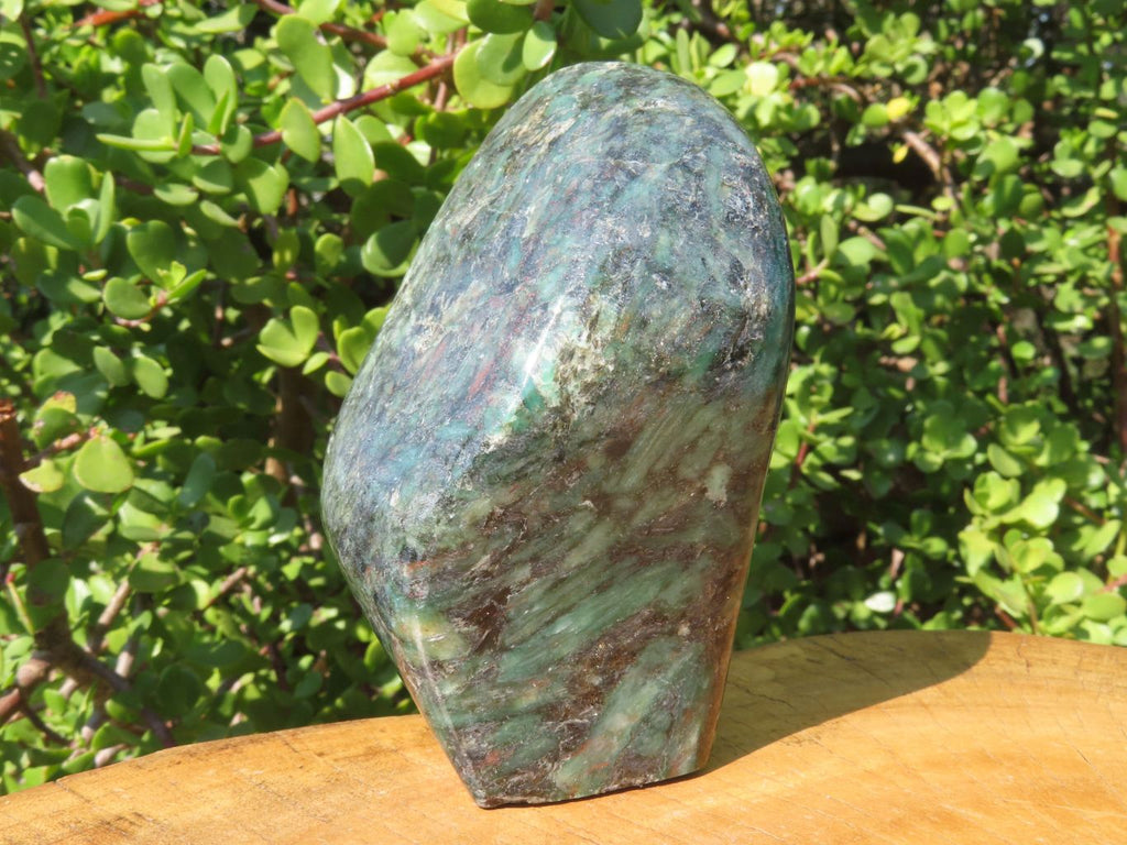 Polished Emeralds In Matrix Free Forms x 2 From Zimbabwe - TopRock