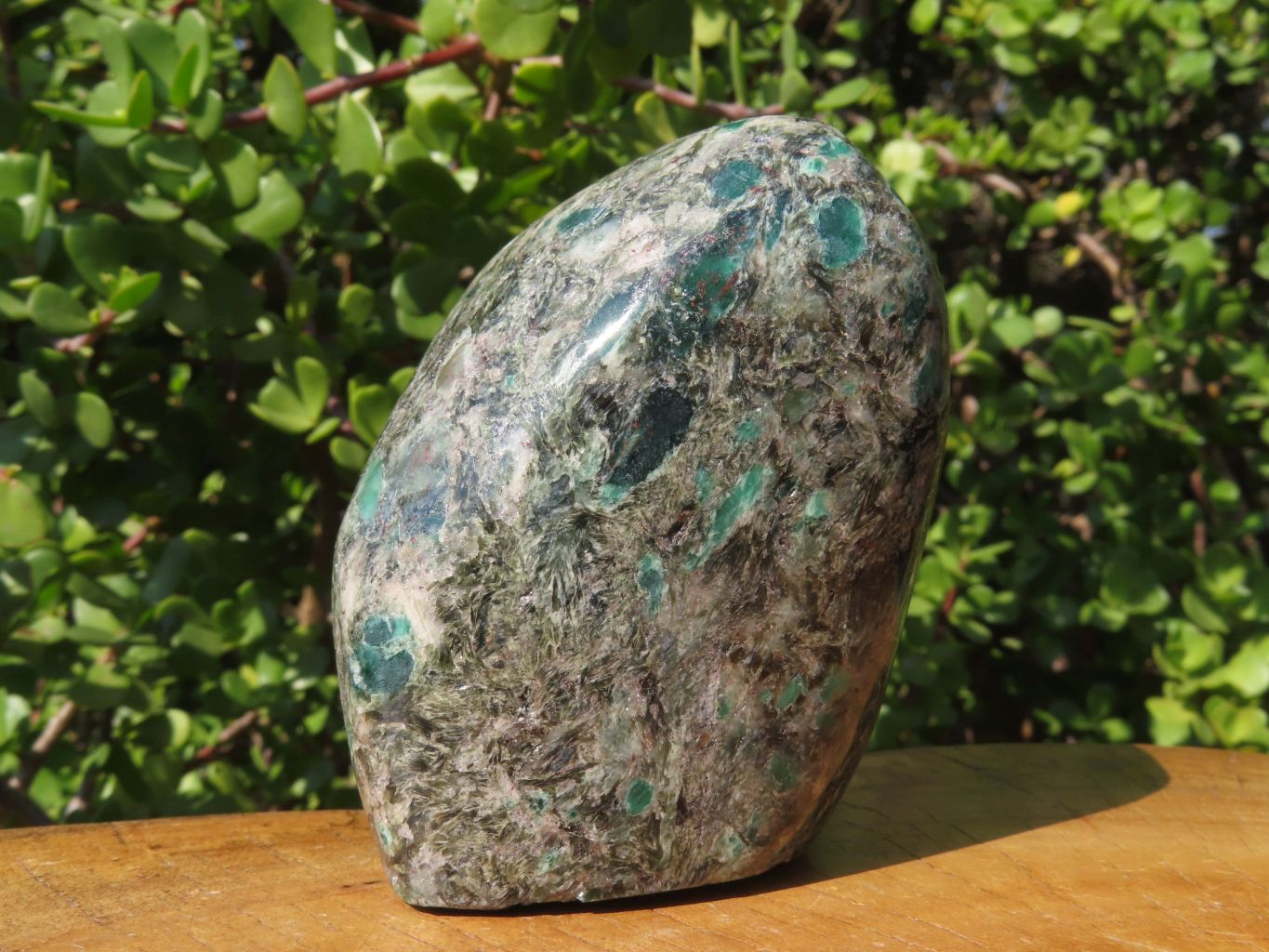 Polished Emeralds In Matrix Free Forms x 2 From Zimbabwe - TopRock