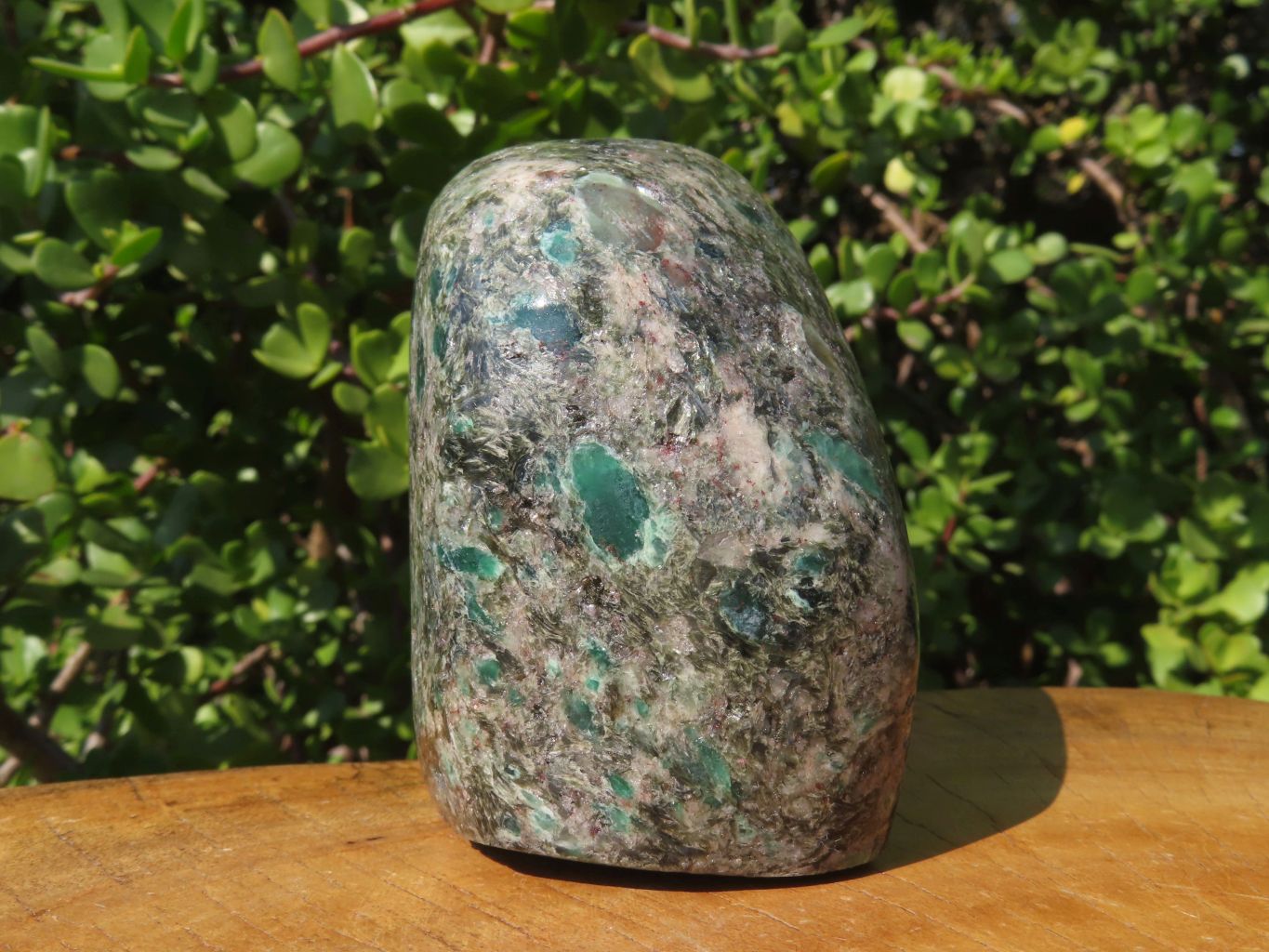 Polished Emeralds In Matrix Free Forms x 2 From Zimbabwe - TopRock