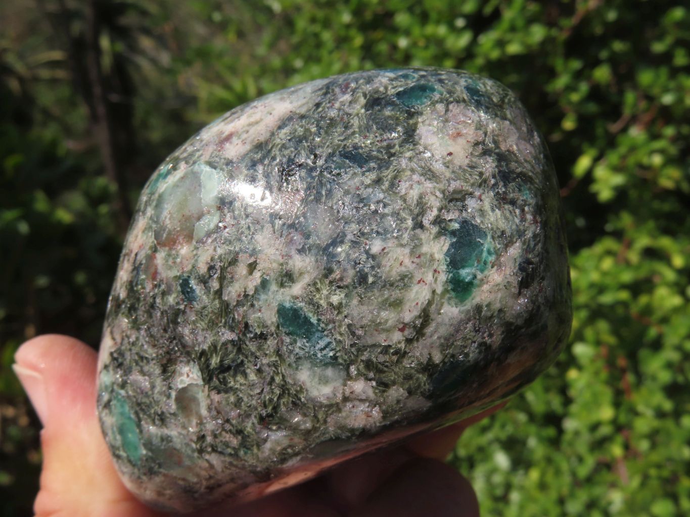 Polished Emeralds In Matrix Free Forms x 2 From Zimbabwe - TopRock