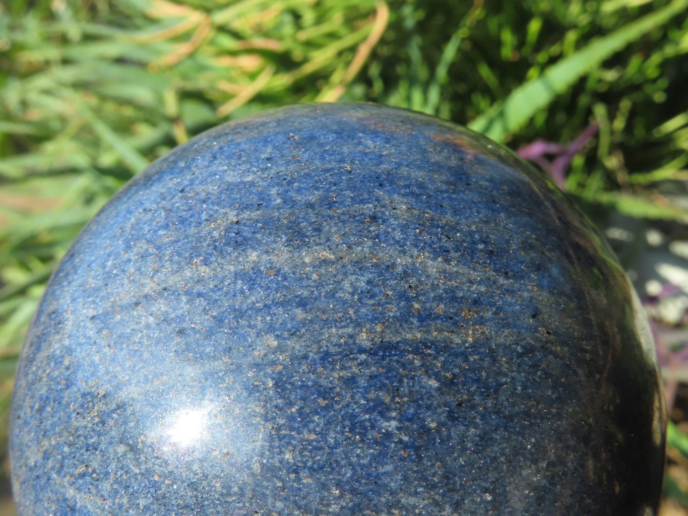 Polished Lazulite Spheres x 2 From Madagascar - TopRock