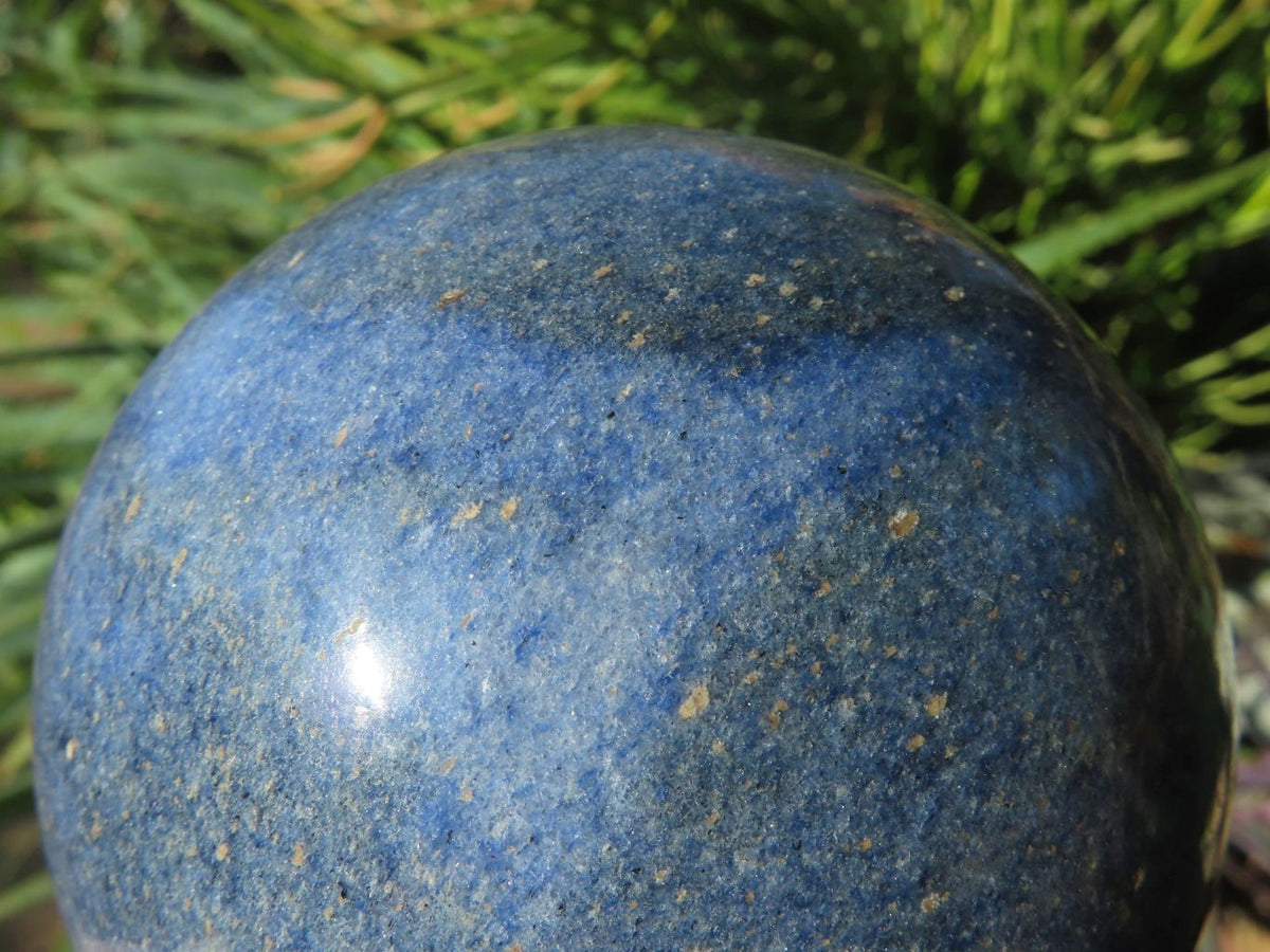 Polished Lazulite Spheres x 2 From Madagascar - TopRock