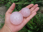 Polished Rose Quartz Spheres x 6 From Ambatondrazaka, Madagascar - TopRock