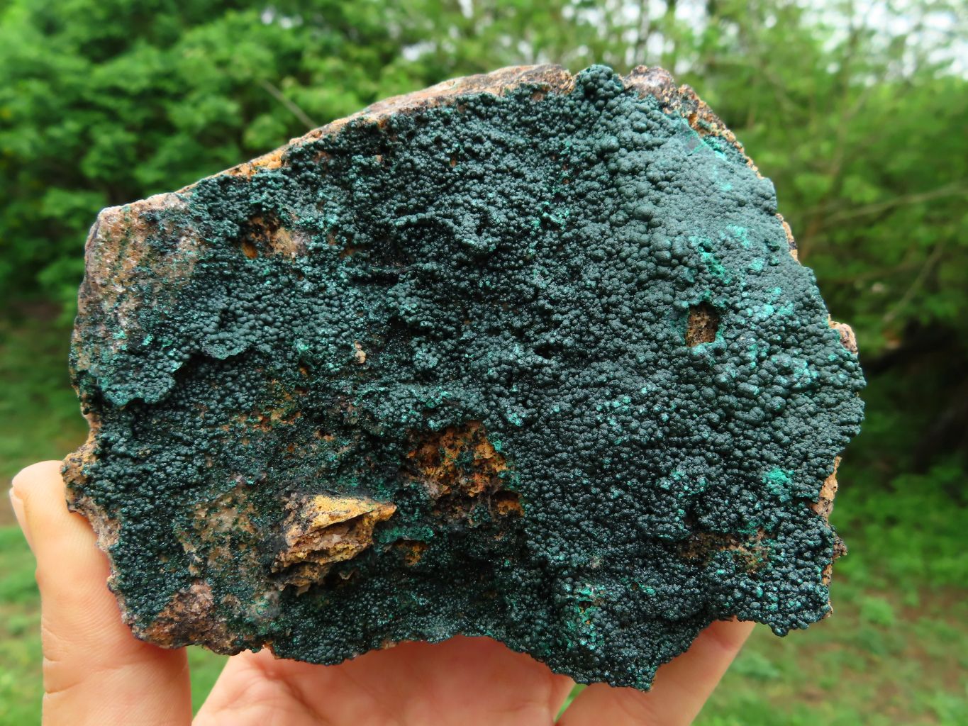 Natural Crystalline Malachite Specimens x 3 From Tenke Fungurume, Congo - TopRock