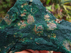 Natural Malachite Crystalline Specimens x 6 From Tenke Fungurume, Congo - TopRock