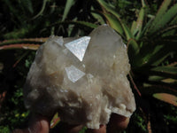 Natural Smokey Phantom Quartz Clusters & Crystals  x 7 From Lwena, Congo - TopRock