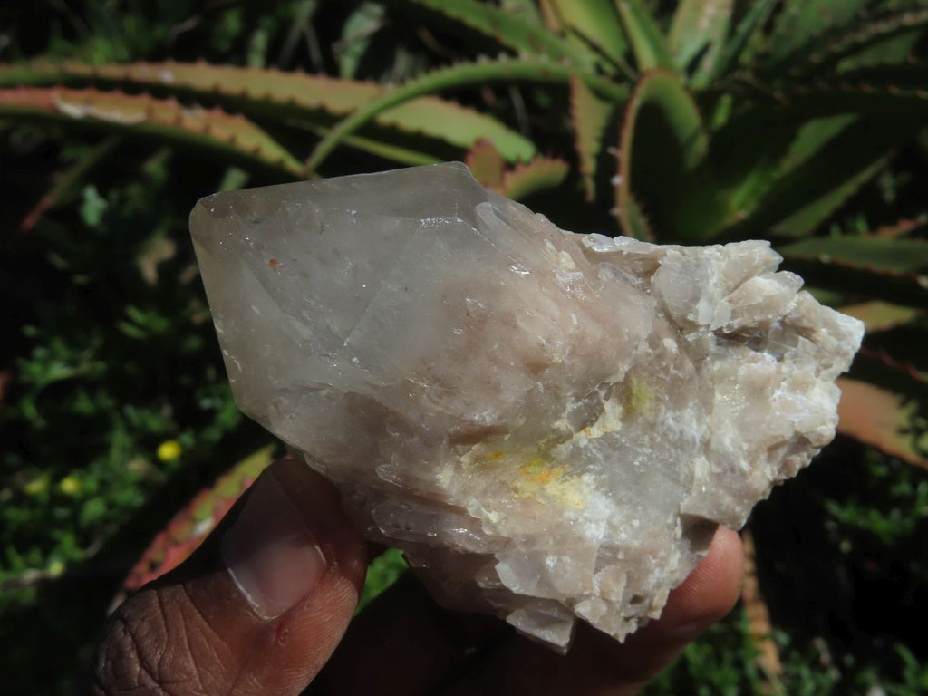 Natural Smokey Phantom Quartz Clusters & Crystals  x 7 From Lwena, Congo - TopRock