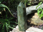 Polished Banded Green Fuchsite Crystal Points x 3 From Madagascar - TopRock