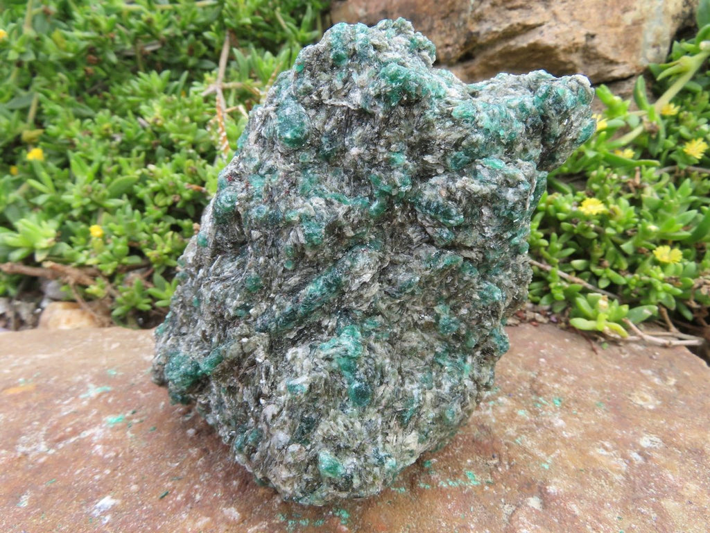 Natural Emeralds In Matrix x 2 From Sandawana, Zimbabwe - TopRock