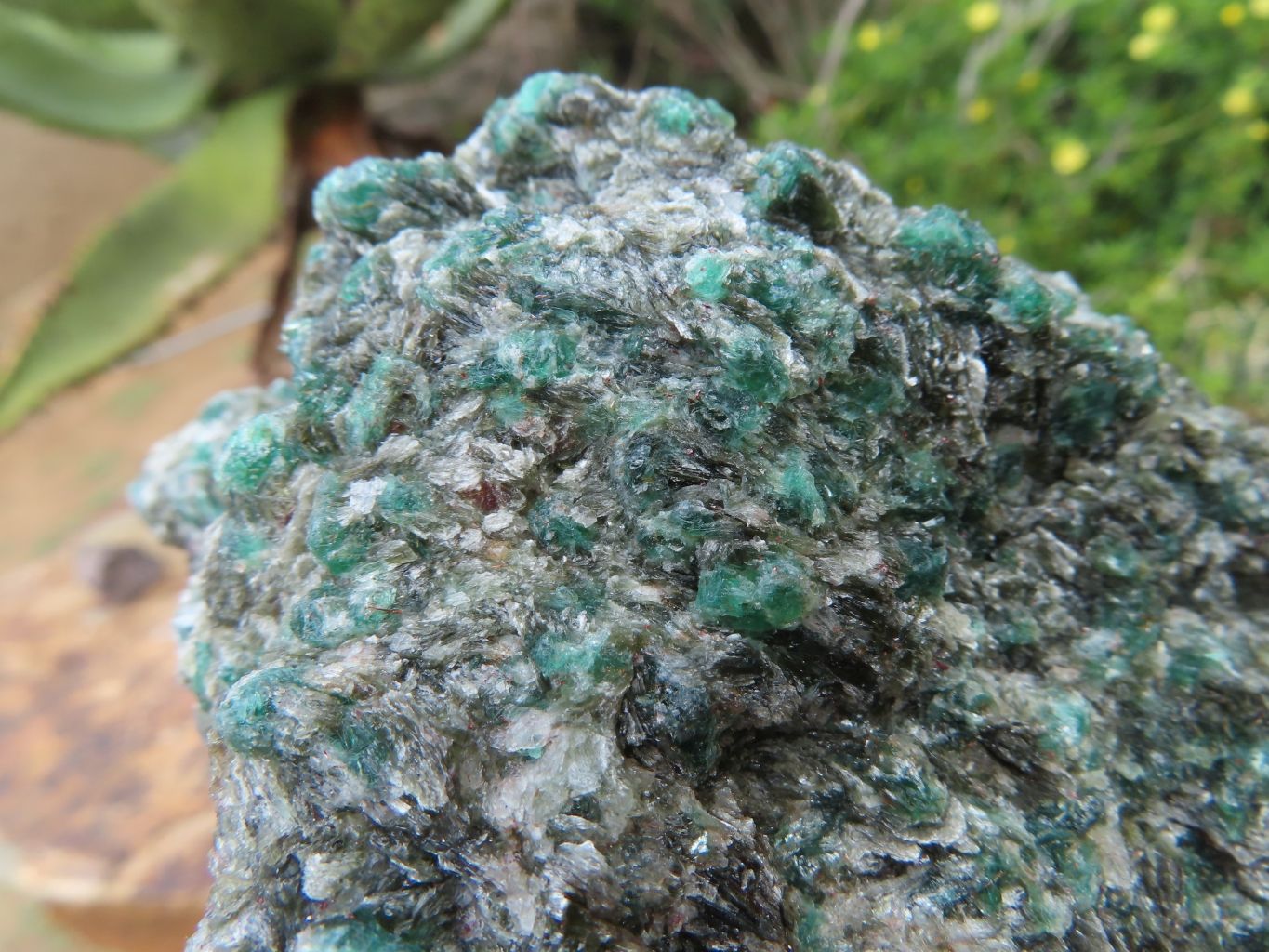 Natural Emeralds In Matrix x 2 From Sandawana, Zimbabwe - TopRock
