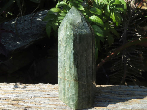 Polished Banded Green Fuchsite Crystal Points x 2 From Madagascar - TopRock