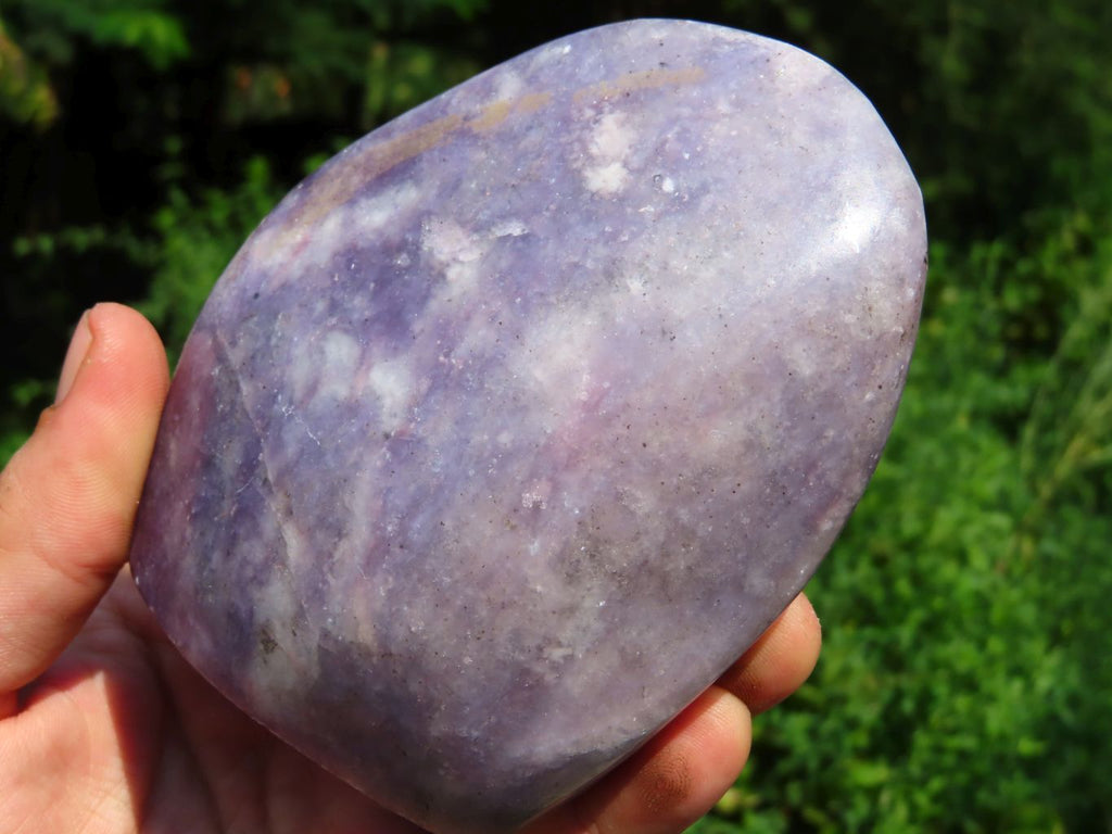 Polished Gem Lithium Mica Lepidolite Display Free Forms x 3 From Zimbabwe - TopRock