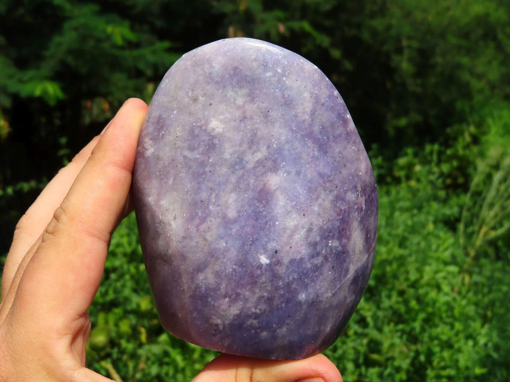 Polished Gem Lithium Mica Lepidolite Display Free Forms x 3 From Zimbabwe - TopRock
