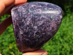Polished Gem Lithium Mica Lepidolite Display Free Forms x 3 From Zimbabwe - TopRock
