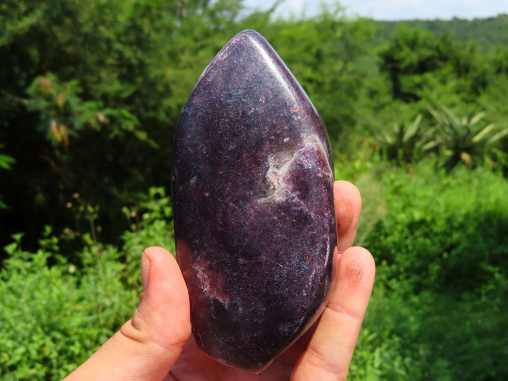 Polished Gem Lithium Mica Lepidolite Display Free Forms x 3 From Zimbabwe - TopRock