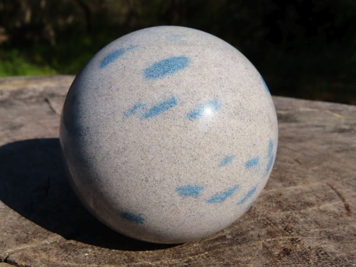 Polished Blue Spotted Spinel Spheres x 6 From Madagascar - TopRock