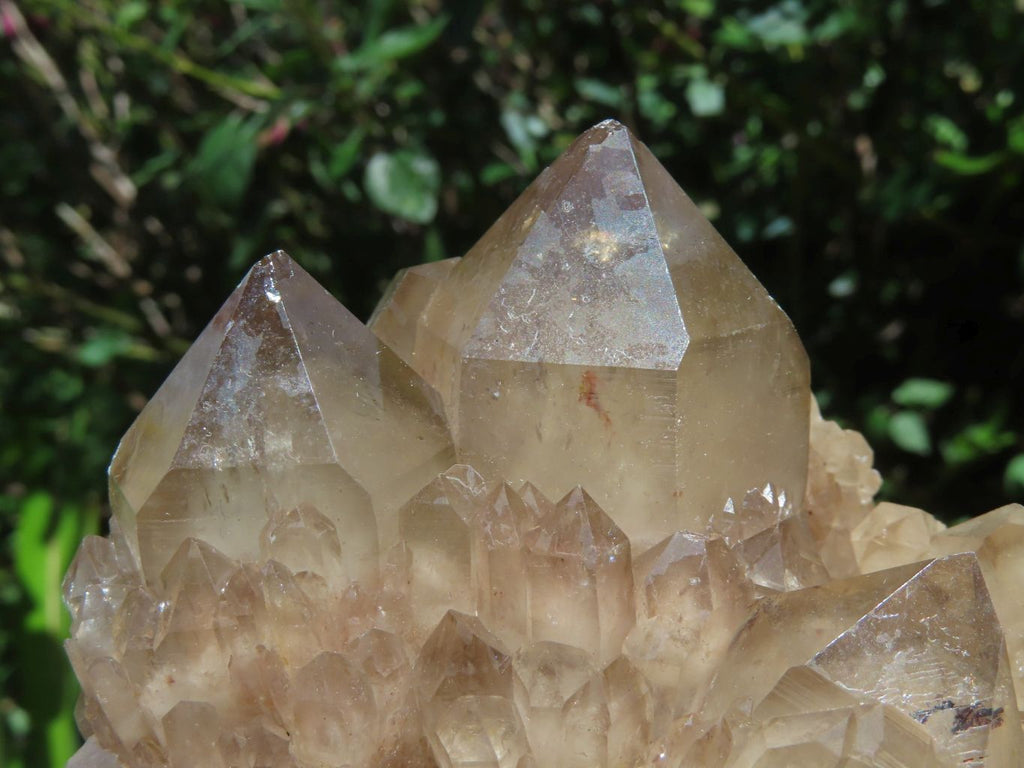 Natural Smokey Phantom Quartz Cluster x 1 From Lwena, Congo - TopRock