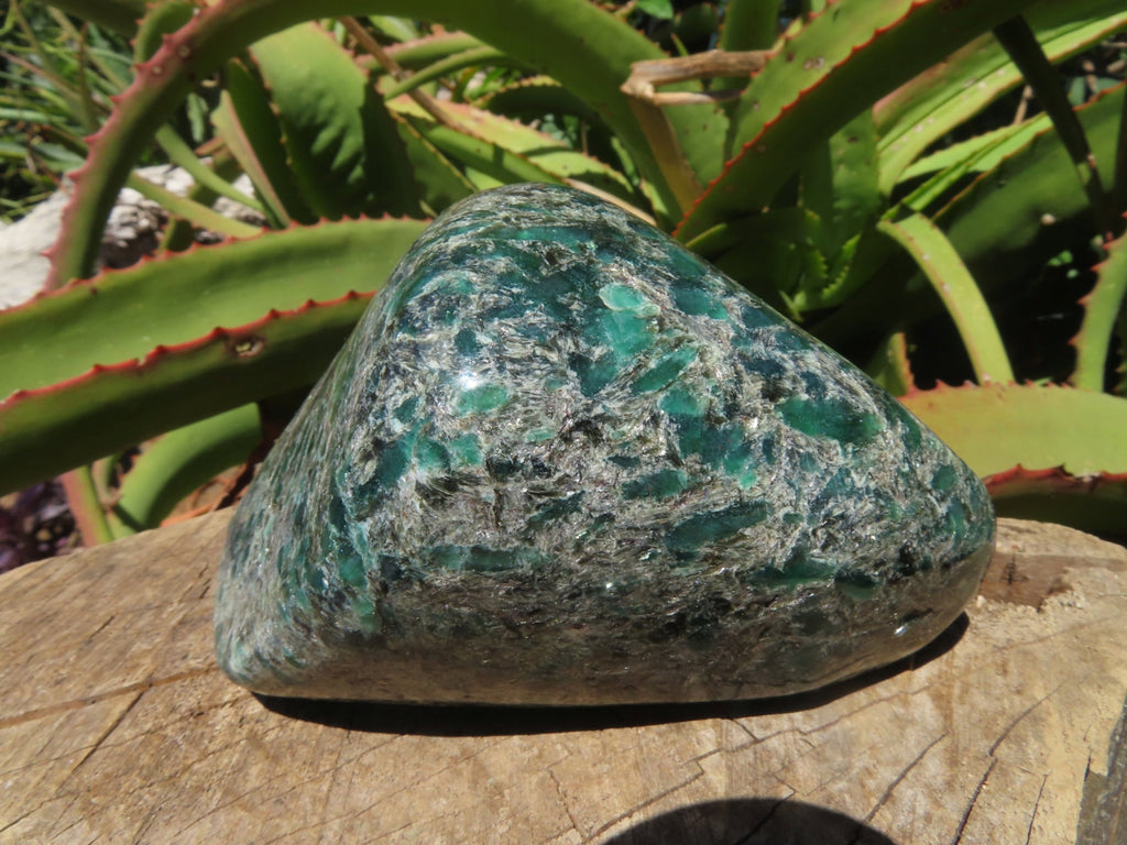 Polished Emeralds In Matrix Free Forms x 2 From Sandawana, Zimbabwe - TopRock