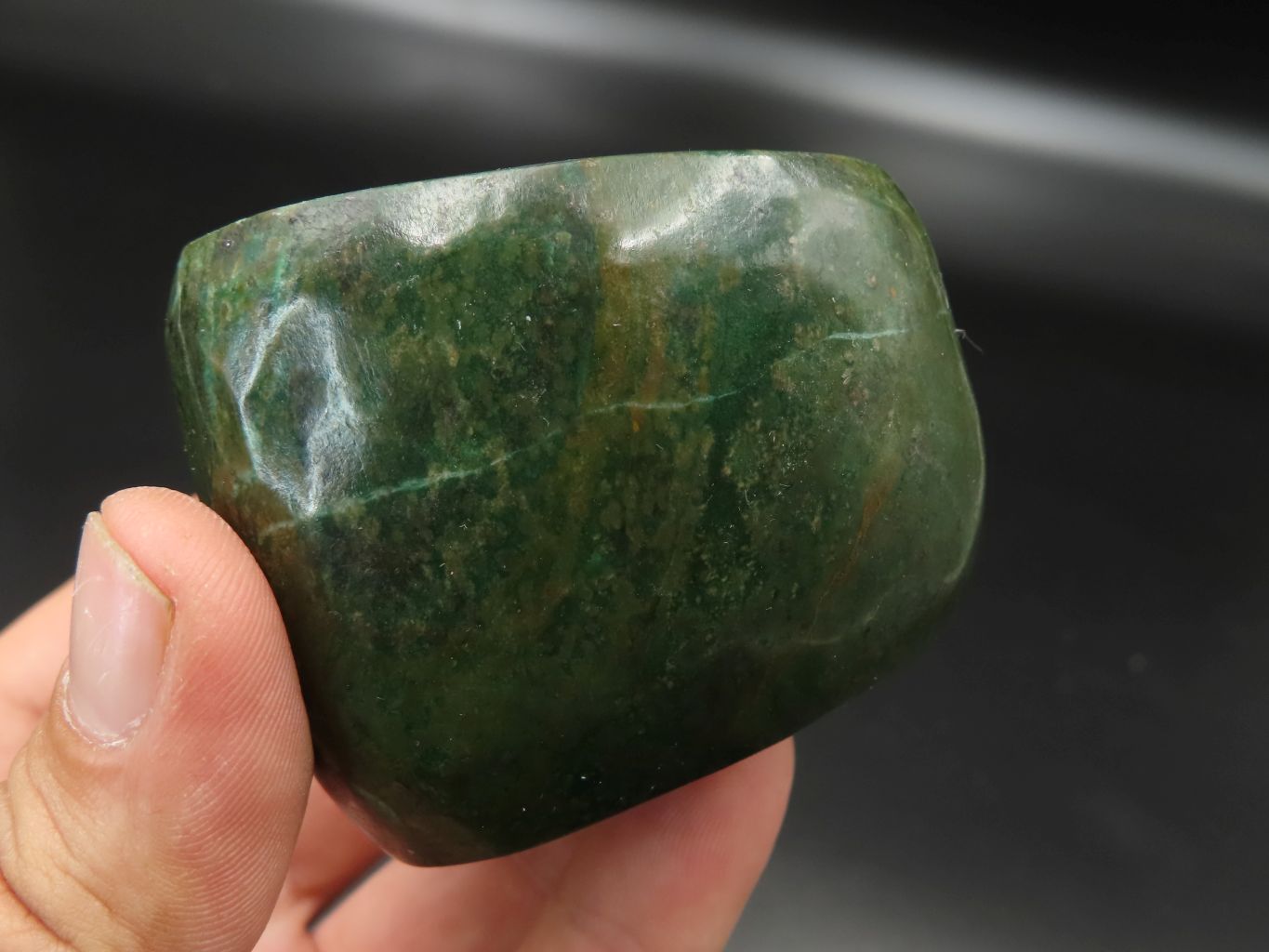 Polished Verdite Free Forms x 6 From Zimbabwe - TopRock