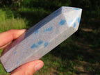 Polished Blue Spotted Spinel Crystal Points x 3 From Madagascar - TopRock