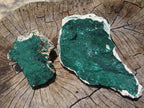 Natural Malachite Specimens x 2 From Tenke Fungurume, Congo - TopRock
