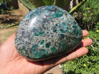 Polished Emeralds In Matrix Free Form x 1 From Sandawana, Zimbabwe - TopRock