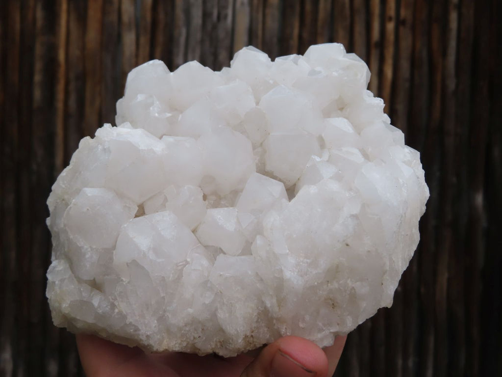 Natural Multi Terminated & Self Healed Quartz Clusters x 2 From Madagascar - TopRock