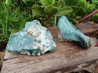 Polished  Large Polished One Side Mtorolite Slabs x 2 From Mutorashanga, Zimbabwe - TopRock