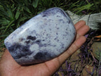 Polished Gem Lithium Mica Lepidolite Display Free Forms x 2 From Zimbabwe - TopRock