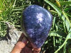 Polished Gem Lithium Mica Lepidolite Display Free Forms x 2 From Zimbabwe - TopRock